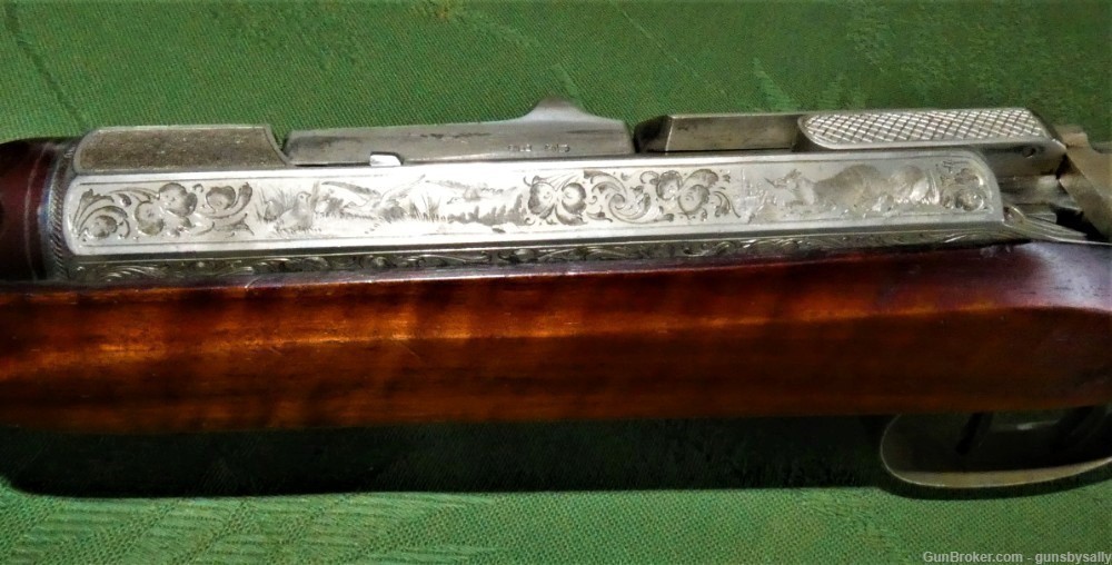 Gorgeous Engraved Ed Kettner Stalking Rifle w/Half Octagonal Fluted Barrel -img-0