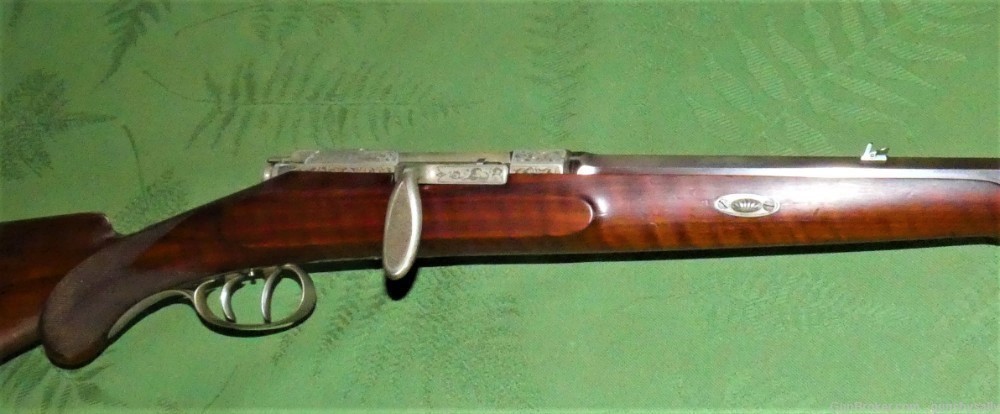 Gorgeous Engraved Ed Kettner Stalking Rifle w/Half Octagonal Fluted Barrel -img-27