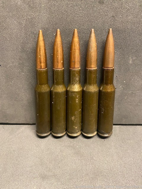 M249 SAW 6MM Test Cartridges FA73 - Lot of 5-img-0