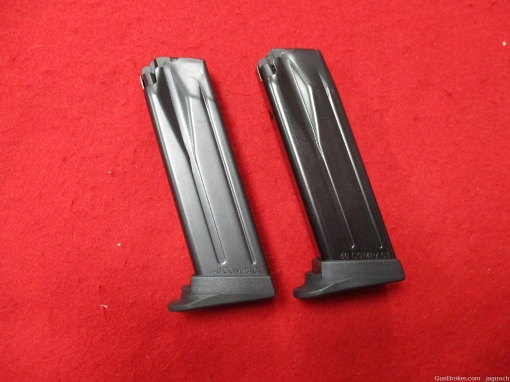 HK P2000 PAIR OF 40S&W 12RDS MAGAZINES 2302NTMAG30S-img-2