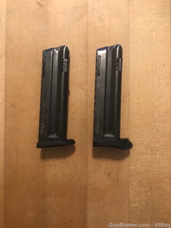 Walther P22 22LR mags black x 2-img-0