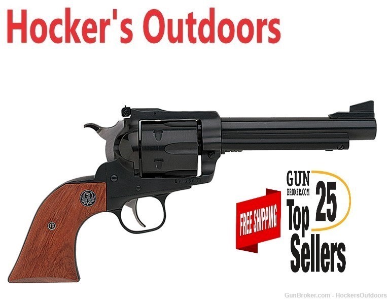 RUGER Super Blackhawk 44 Rem Mag 5.5in 6rd Blued Revolver 0810-img-0