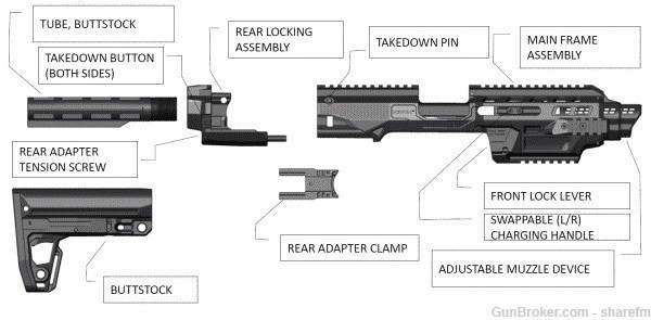 K1 IMI Defense Kidon Adapter For Glock-img-1