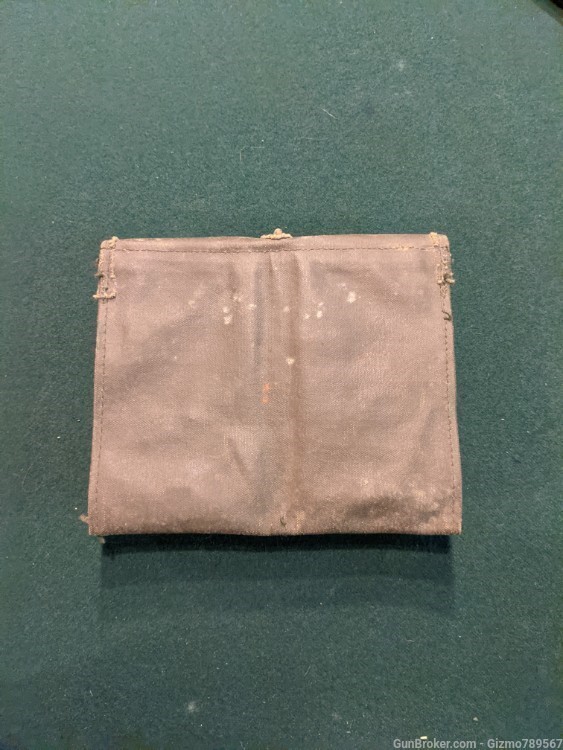 Early 1960s Vietnam Era M16  waffle Mag Pouch 2 Cell -img-4
