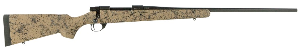 Howa M1500 HS Precision 270 Win Rifle 22 Tan/Black Webbed HHS62602-img-0