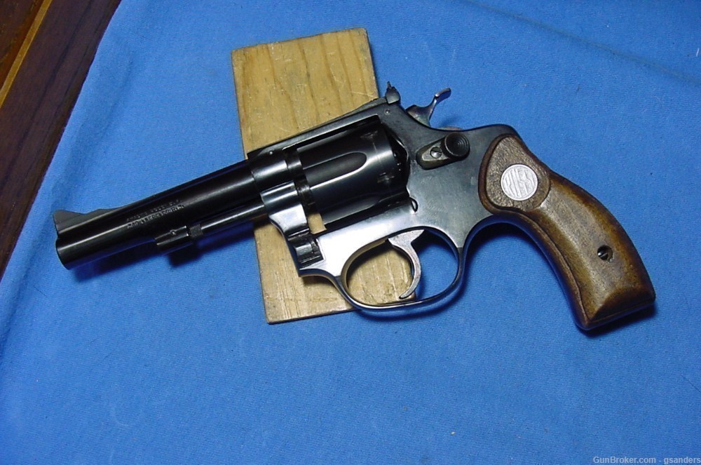 Rossi Revolver Model 49 Cal 22 Brazilian Walnut Pistol Grips FreeShipping-img-2
