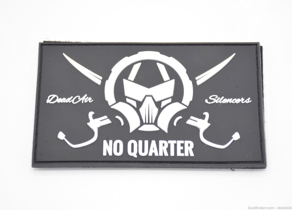 DEAD AIR SILENCERS NO QUARTER LOGO PATCH LIMITED EDITION NEW MOJAVE9-img-0