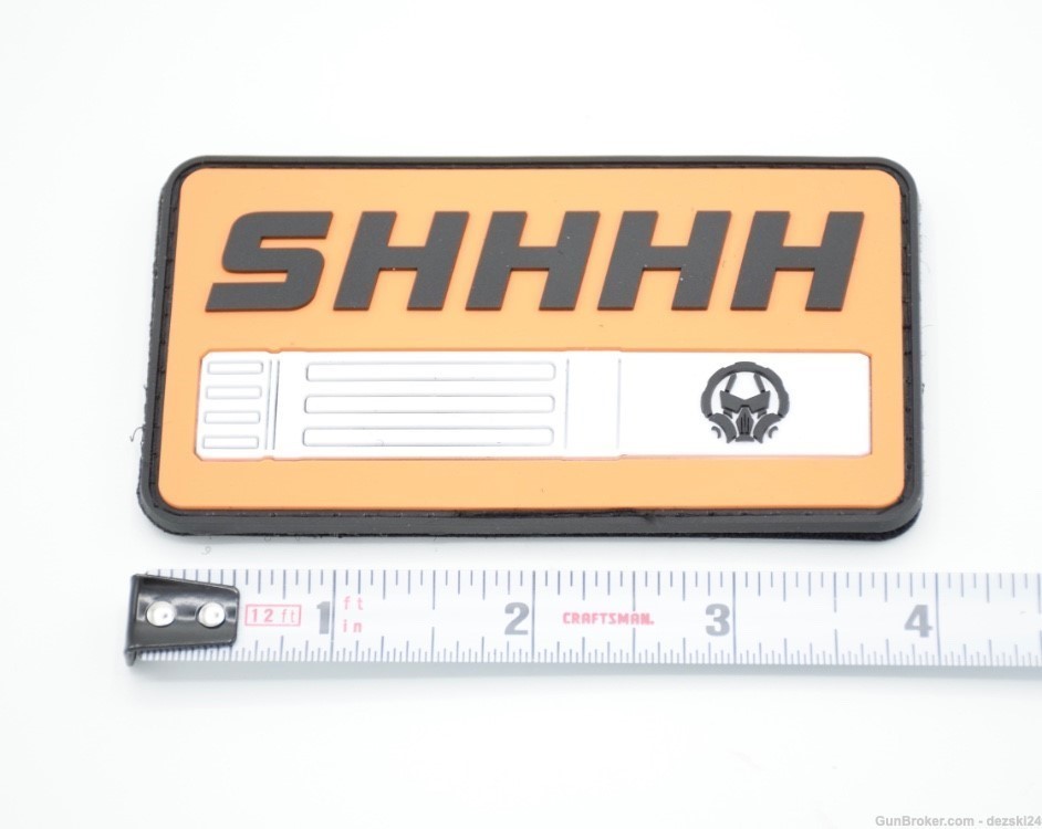 DEAD AIR SILENCERS SHHHH LOGO PATCH LIMITED EDITION NEW MOJAVE9-img-5