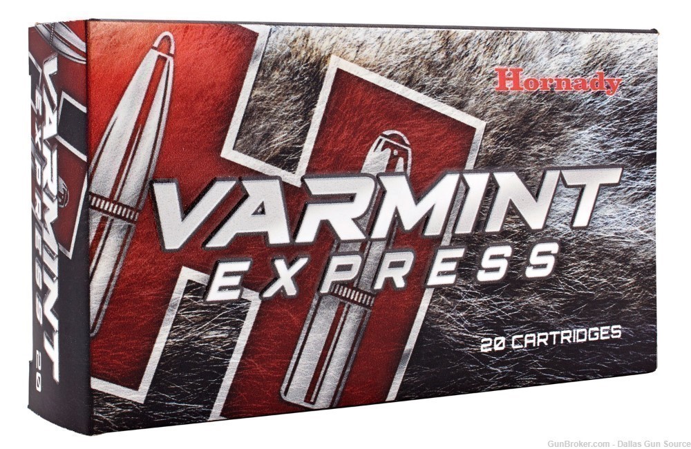 Hornady 8324 Varmint Express 220 Swift 55 gr V-Max 20rds/Box-img-0