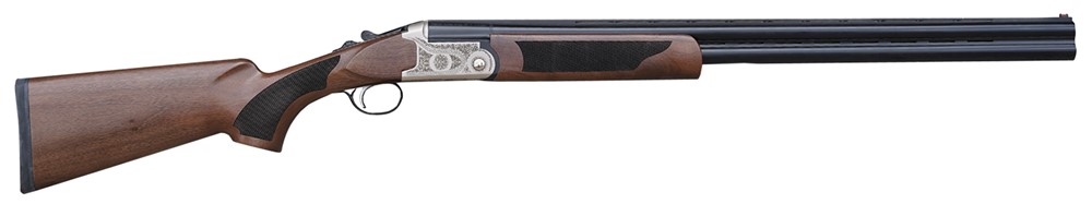 Pointer Acrius  410ga 26 3 Nickel Engraved Turkish Walnut Stock Shotgun -img-0