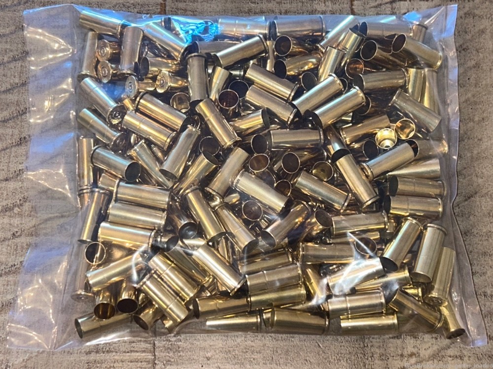 44 Spl Fired Brass Wet Stainless Cleaned 200+ Qty!-img-0