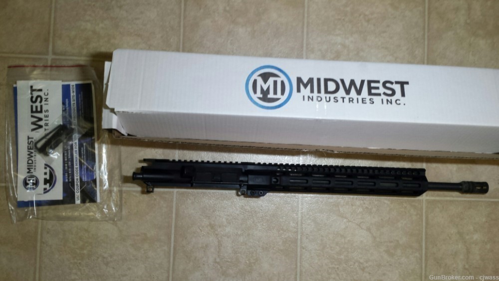 Midwest Industries AR15 16" Upper with 12.6" MLOK handguard | OBO-img-0