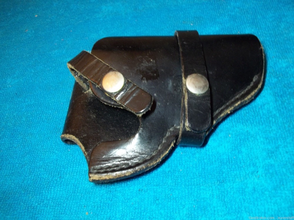 Ruger Police Service Six 2 3/4" Bucheimer Perfect Fit R/H Leather Holster -img-5