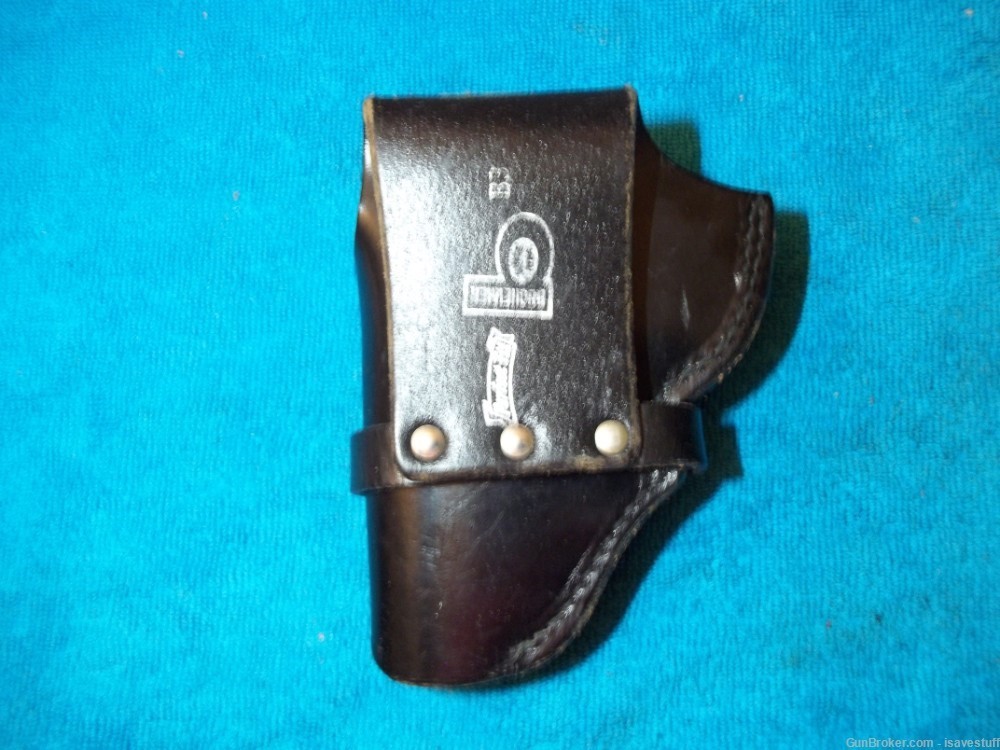Ruger Police Service Six 2 3/4" Bucheimer Perfect Fit R/H Leather Holster -img-8