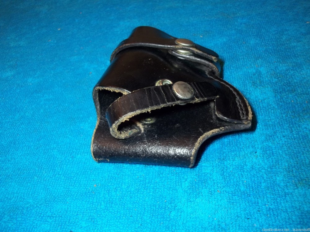 Ruger Police Service Six 2 3/4" Bucheimer Perfect Fit R/H Leather Holster -img-3
