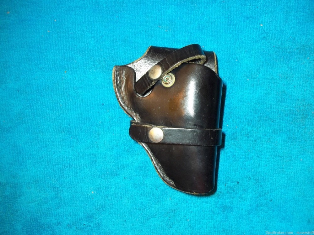 Ruger Police Service Six 2 3/4" Bucheimer Perfect Fit R/H Leather Holster -img-7