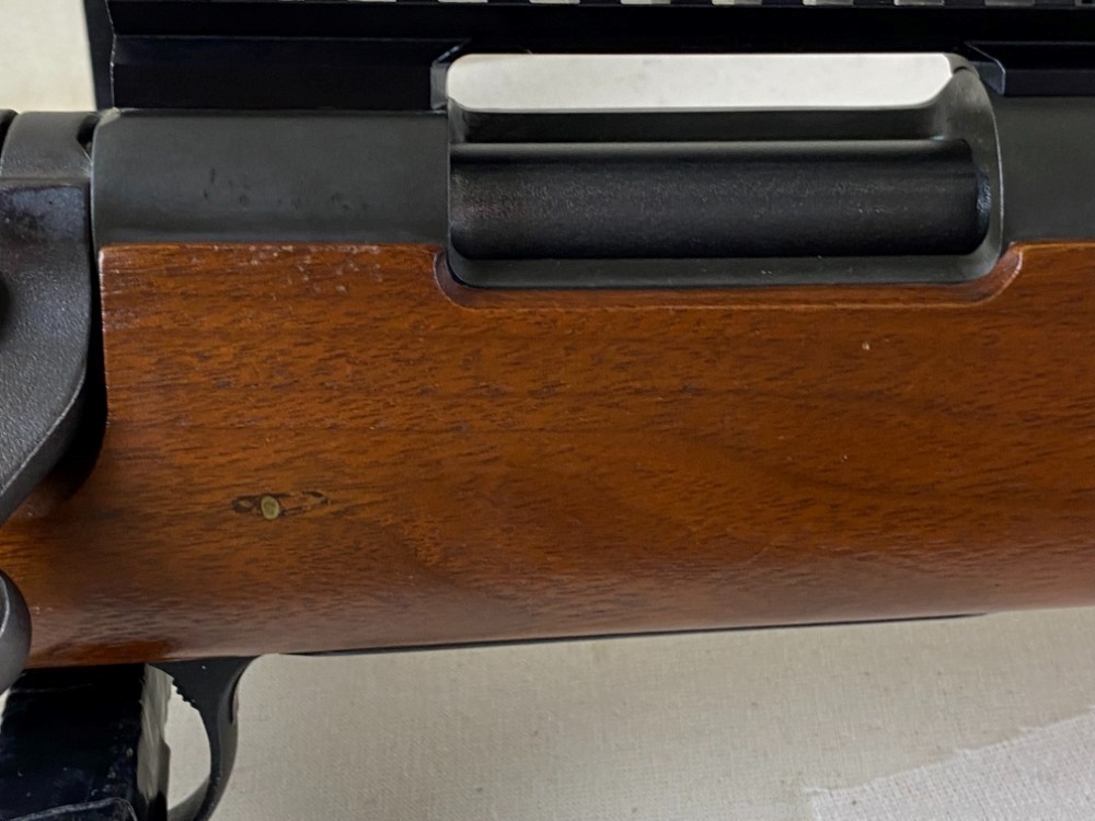 Remington Model 700 308 Win Threaded Barrel Early Police Model 24" walnut-img-24