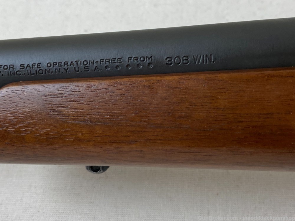 Remington Model 700 308 Win Threaded Barrel Early Police Model 24" walnut-img-11