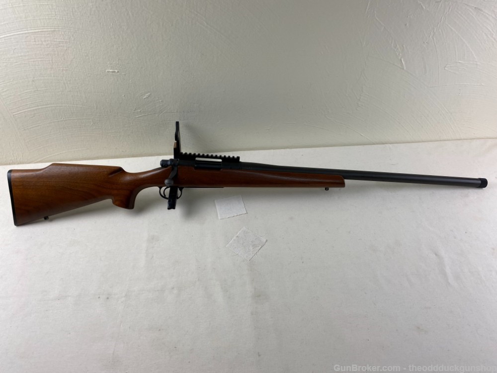 Remington Model 700 308 Win Threaded Barrel Early Police Model 24" walnut-img-19