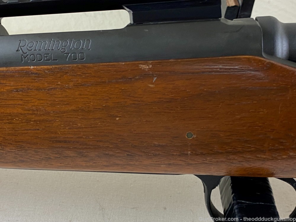 Remington Model 700 308 Win Threaded Barrel Early Police Model 24" walnut-img-5