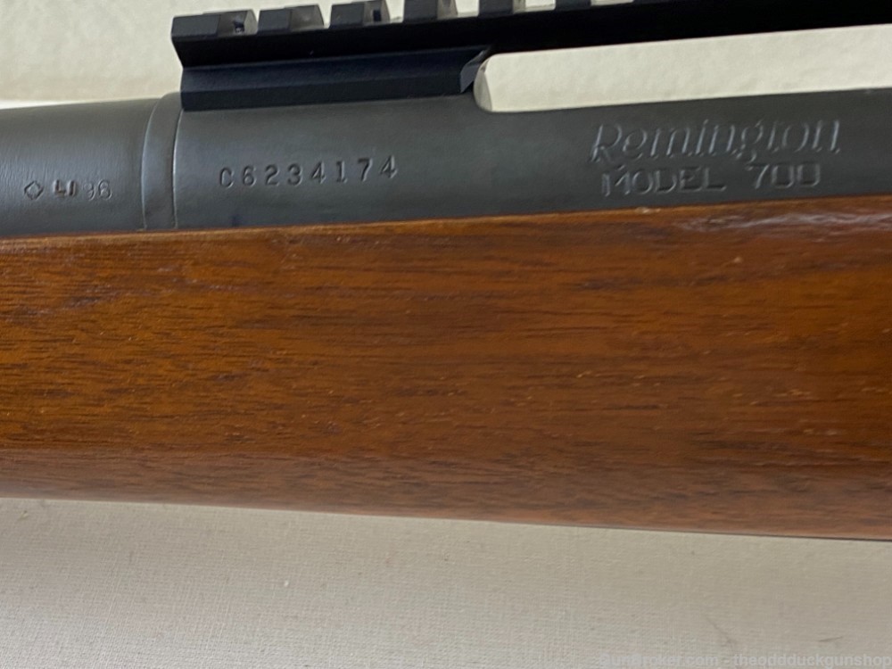 Remington Model 700 308 Win Threaded Barrel Early Police Model 24" walnut-img-6