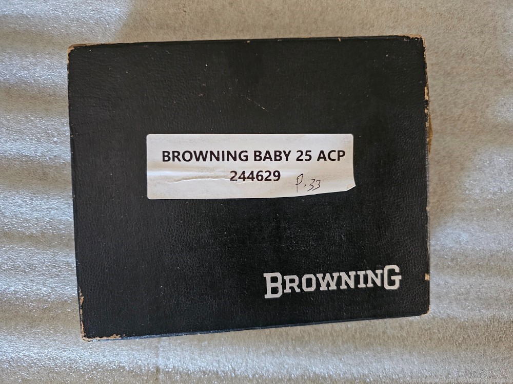 Browning FN Baby with box and 1 Mag-img-4