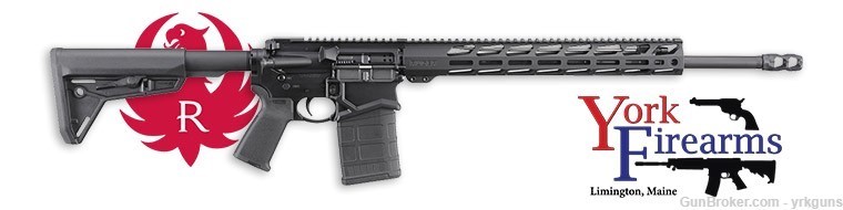 Ruger SFAR 7.62 NATO / 308WIN 20" 5R Boomer Muzzle Brake Rifle NEW 5611-img-0
