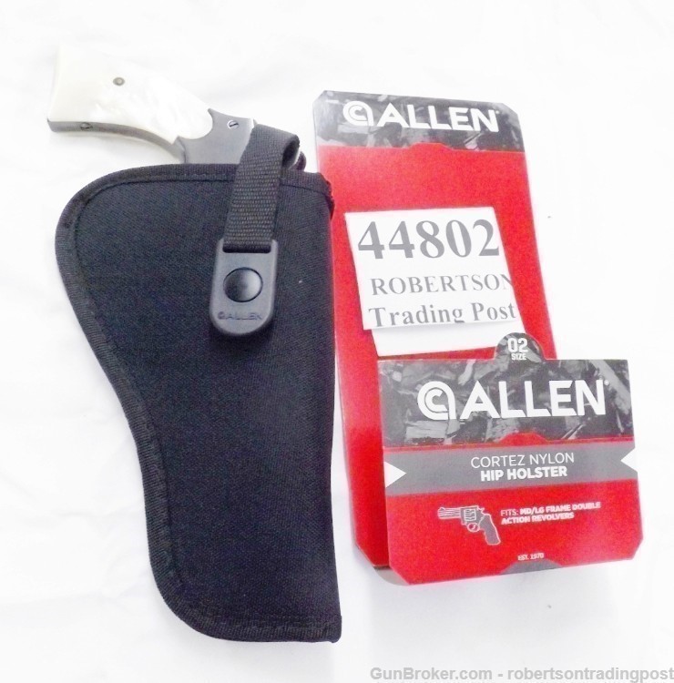 Allen Cortez Holster fits 3 - 4 in Medium, Large Revolvers 48802 Black Adj-img-5