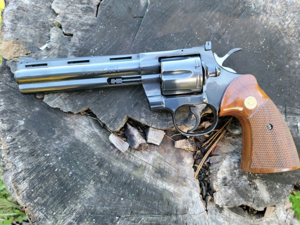 Colt Python .357, 6" BBL , BLUED 1979 MFG-img-14