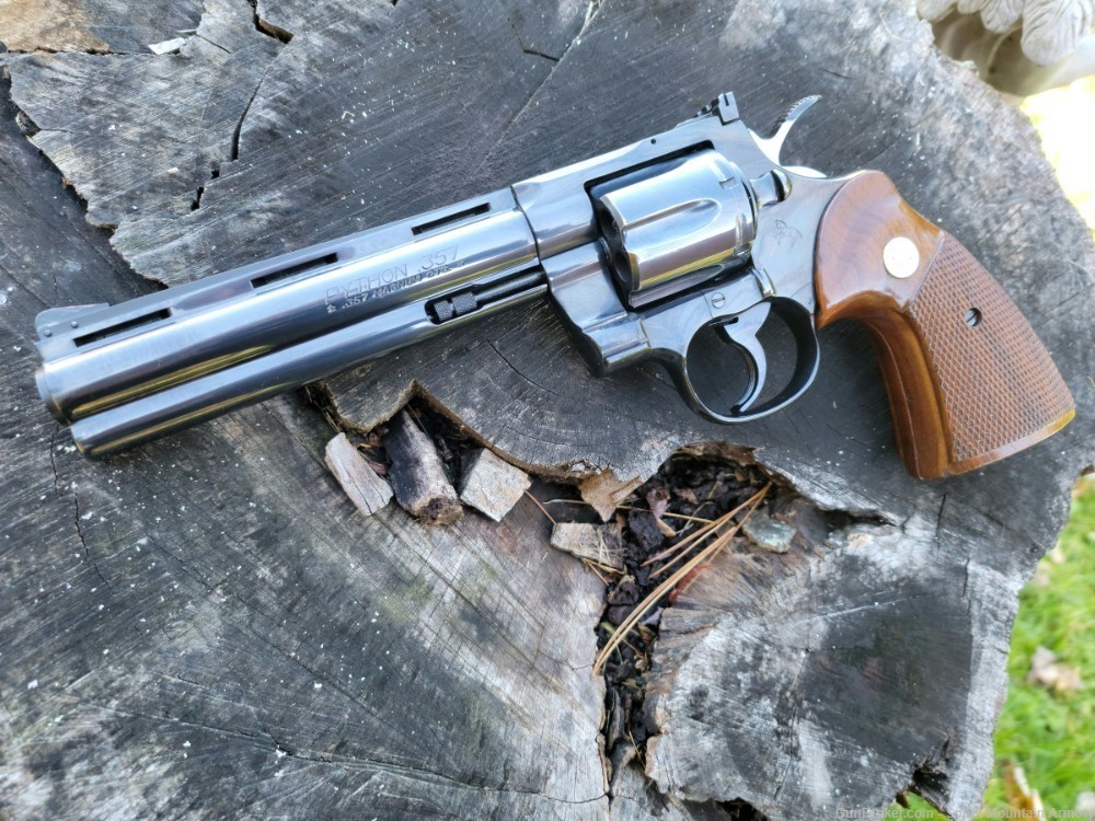 Colt Python .357, 6" BBL , BLUED 1979 MFG-img-0