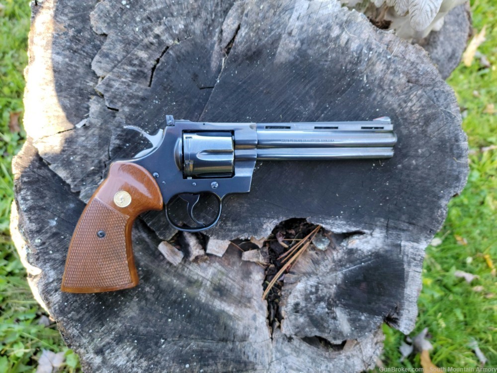 Colt Python .357, 6" BBL , BLUED 1979 MFG-img-3