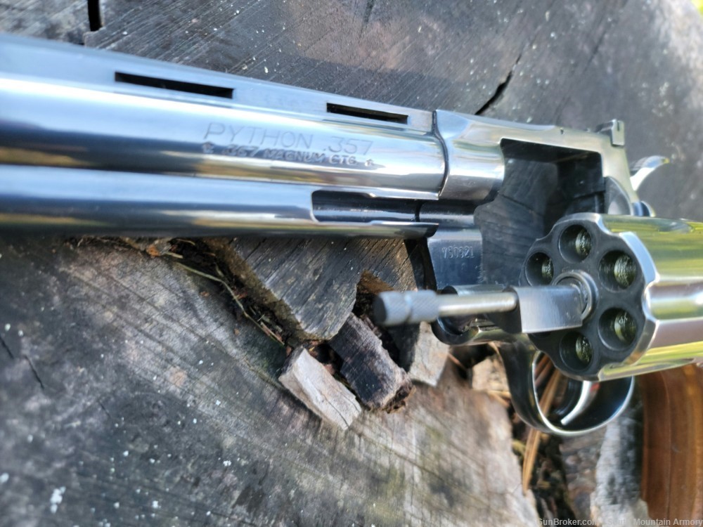 Colt Python .357, 6" BBL , BLUED 1979 MFG-img-10