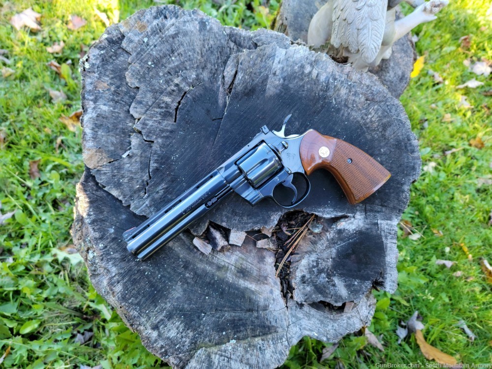 Colt Python .357, 6" BBL , BLUED 1979 MFG-img-1