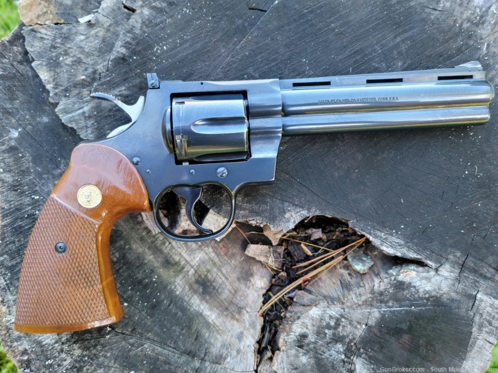 Colt Python .357, 6" BBL , BLUED 1979 MFG-img-11