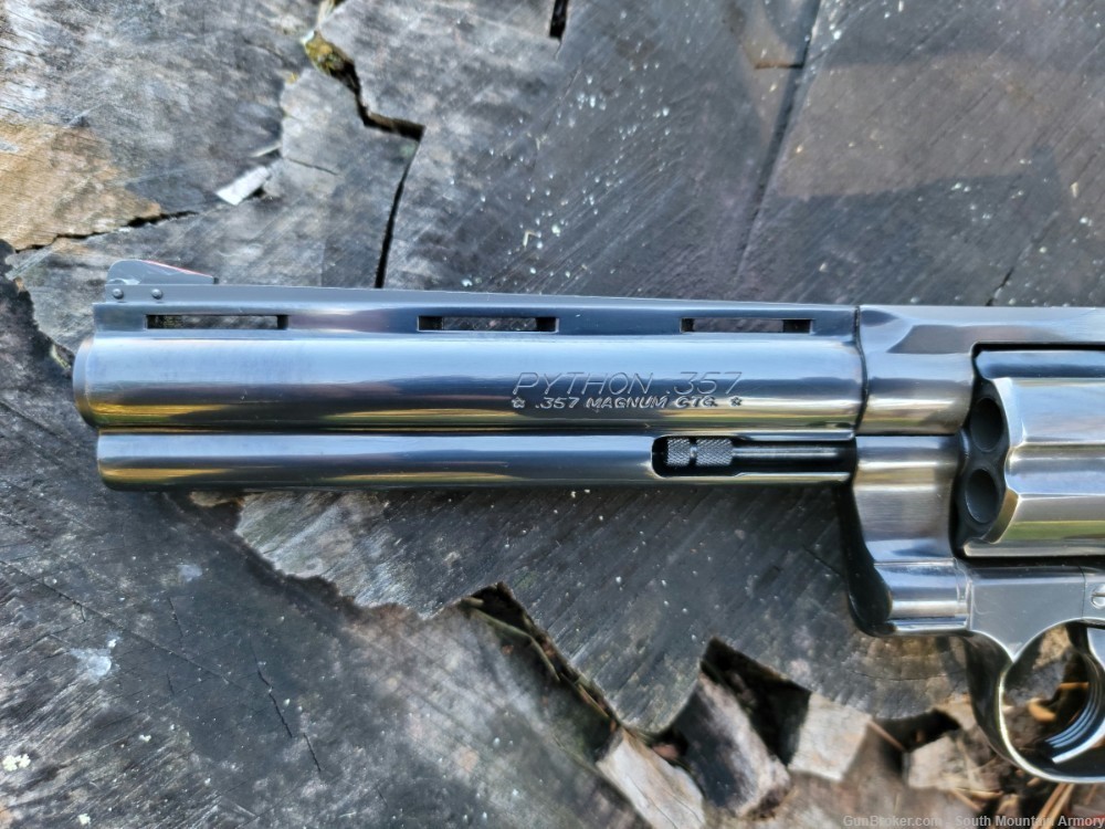 Colt Python .357, 6" BBL , BLUED 1979 MFG-img-12