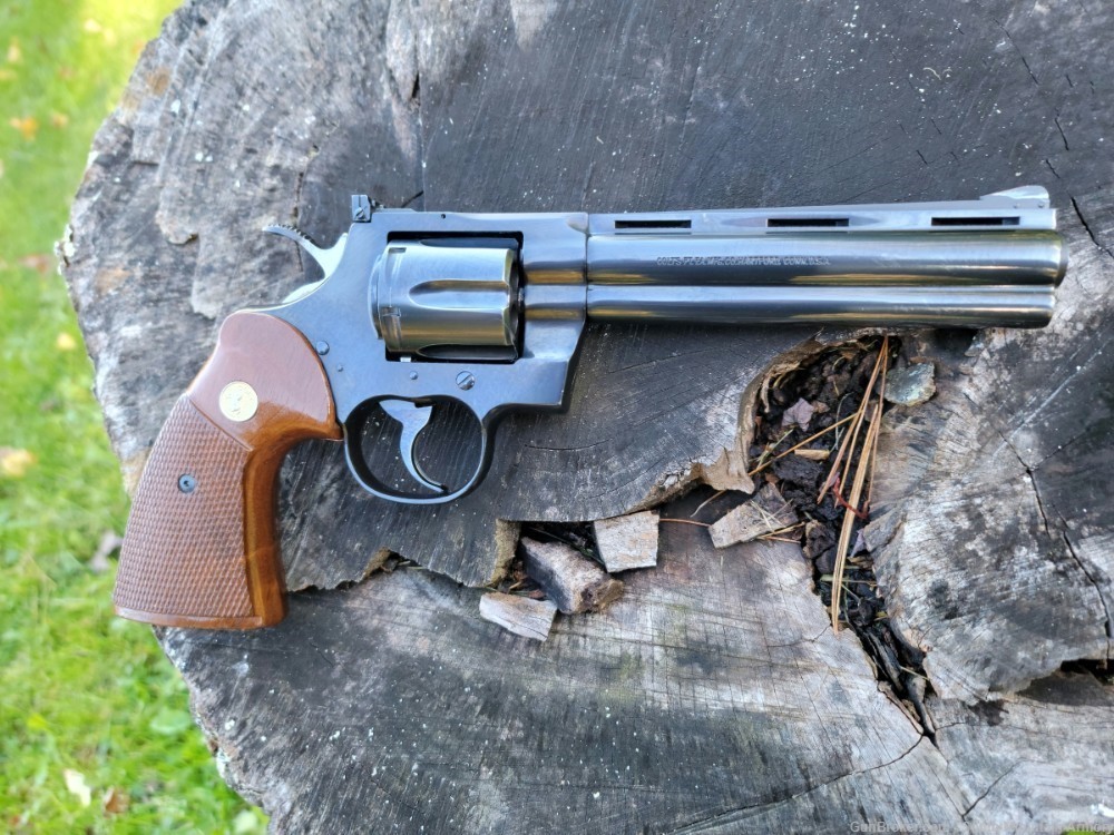 Colt Python .357, 6" BBL , BLUED 1979 MFG-img-8