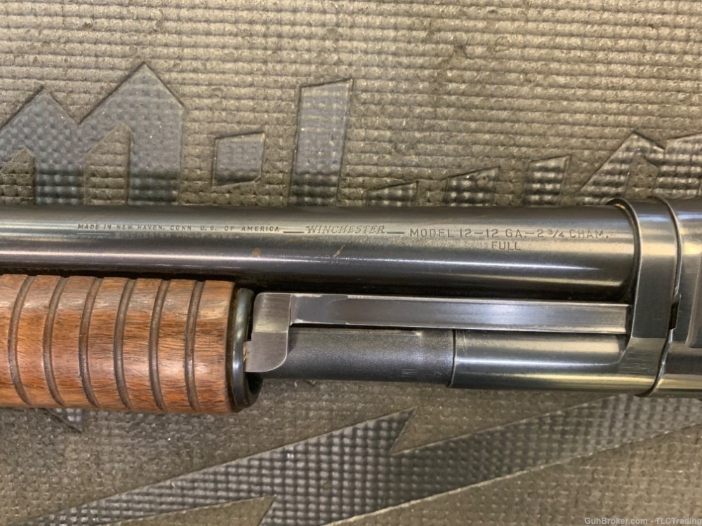 Winchester model 12 Pump Shotgun 12Ga , mfg 1954-img-1
