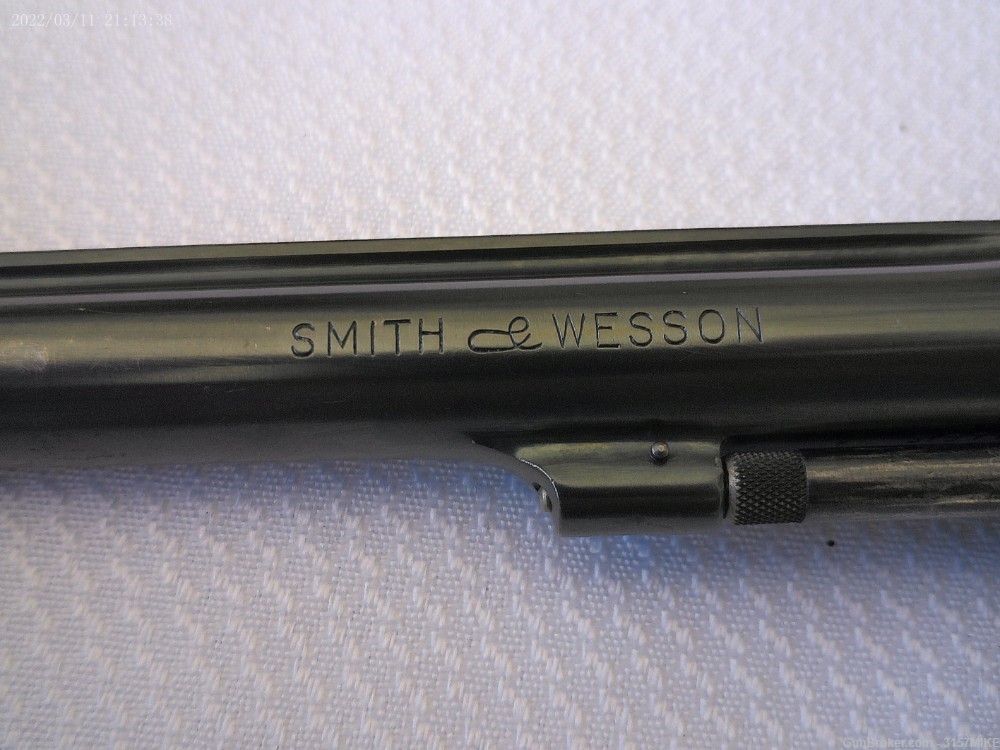 Smith & Wesson K-22 Masterpiece (Pre-Model 17); .22LR; 6" Pinned Barrel-img-17