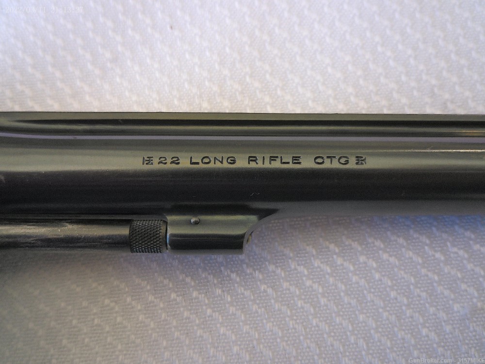 Smith & Wesson K-22 Masterpiece (Pre-Model 17); .22LR; 6" Pinned Barrel-img-16