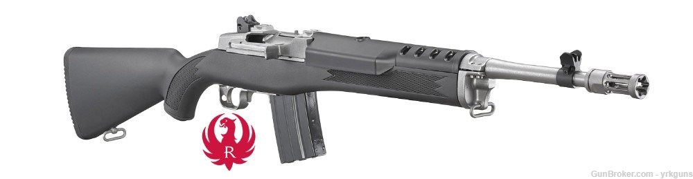 Ruger Mini-14 Tactical 5.56NATO 20RD Stainless/Synthetic Rifle NEW 5819-img-1