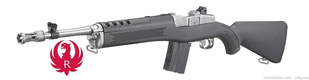 Ruger Mini-14 Tactical 5.56NATO 20RD Stainless/Synthetic Rifle NEW 5819-img-3