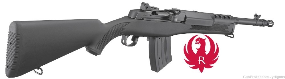 Ruger Mini Thirty 7.62x39mm 20RD 16" Matte Black Rifle NEW 5854-img-2