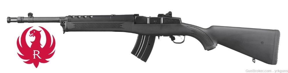 Ruger Mini Thirty 7.62x39mm 20RD 16" Matte Black Rifle NEW 5854-img-4