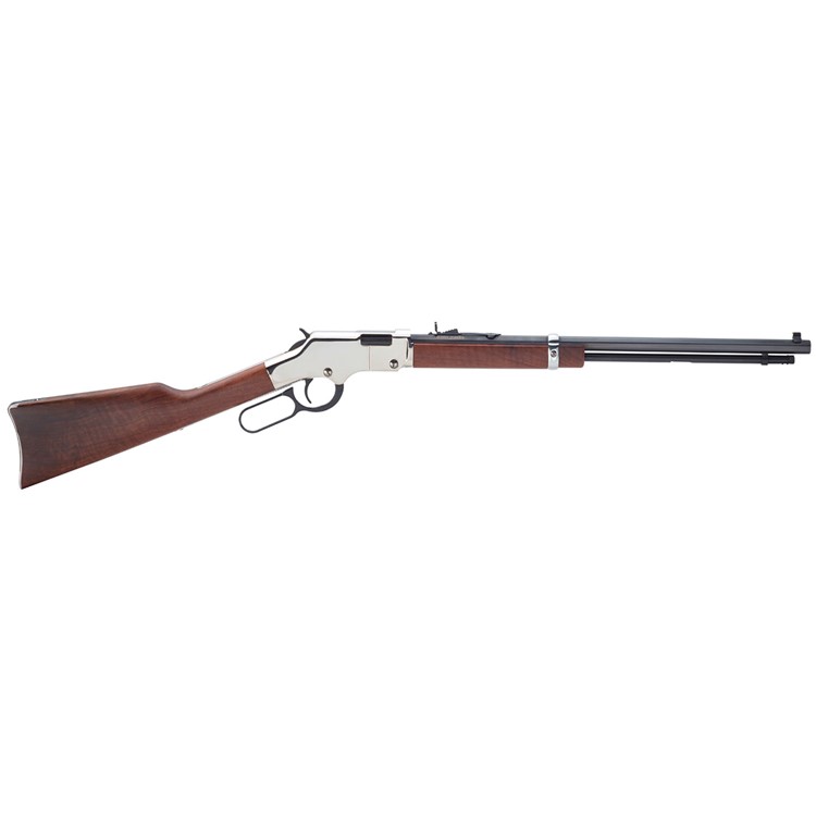 Henry Golden Boy Silver 22 WMR Rifle 20 12+1 American Walnut-img-0