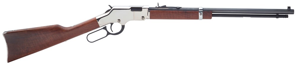 Henry Golden Boy Silver 22 WMR Rifle 20 12+1 American Walnut-img-1