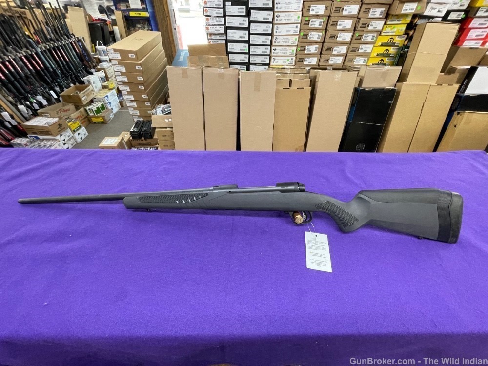 Savage Arms 110 Hunter, 280 Ackley, 22" Barrel, Blued/ Black Synthetic, Acc-img-0