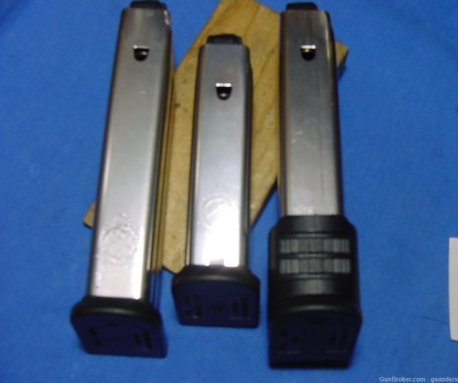 Three Springfield XDM 9mm Magazines 2 19 rd + sleeve & 13 rd FreeShipping-img-5