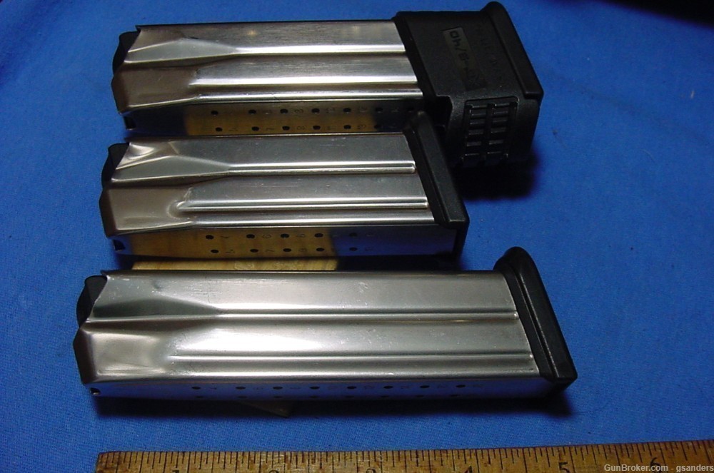 Three Springfield XDM 9mm Magazines 2 19 rd + sleeve & 13 rd FreeShipping-img-6