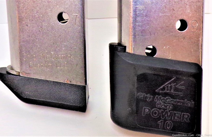 CMC Products 45 ACP for 1911, 1-Power Mag Plus SS 10rd 1-Commander 7rd-img-4