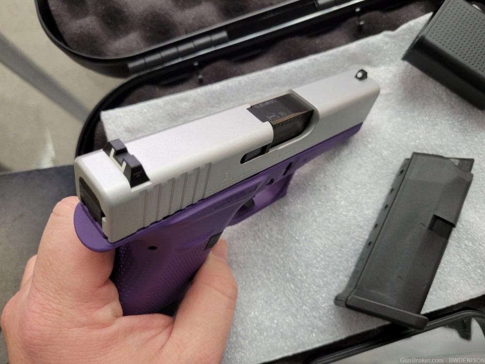 Apollo Customs Glock 43 9mm Purple 2 Mags Glock ACG-00853-img-5